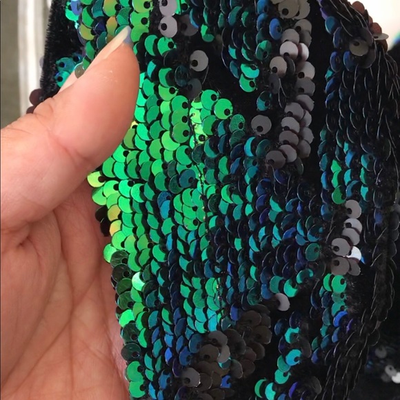 Ragyard Sequin Velvet T-shirt Dress - Picture 12 of 14